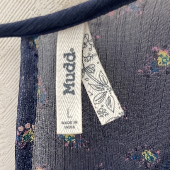 ❤️ 🆕 MUDD Floral Dress Size L - Picture 4 of 5